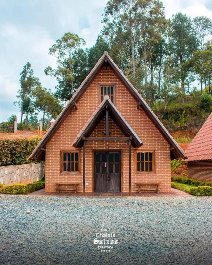 Vila Chalets Suizos Zapatoca Exteriér fotografie